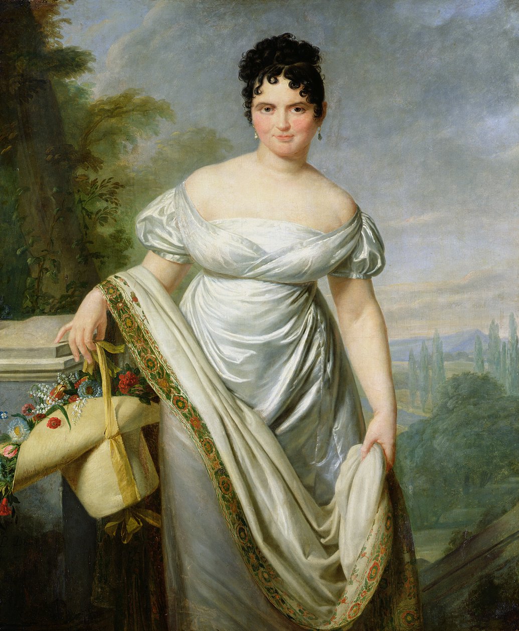 Madame Tallien (1773-1835) door Jacques Louis David