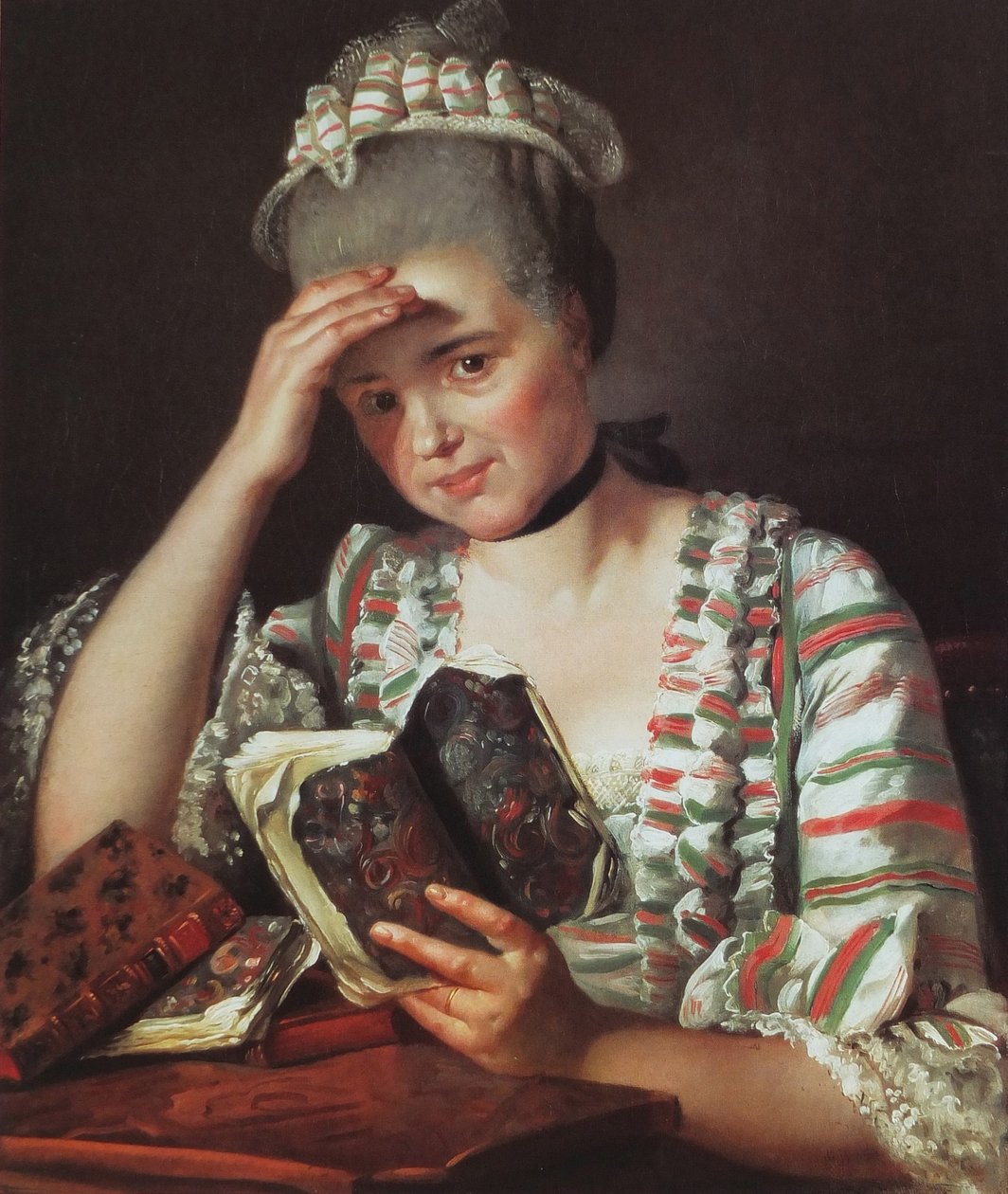 Portret van Marie-Joséphine Buron door Jacques Louis David