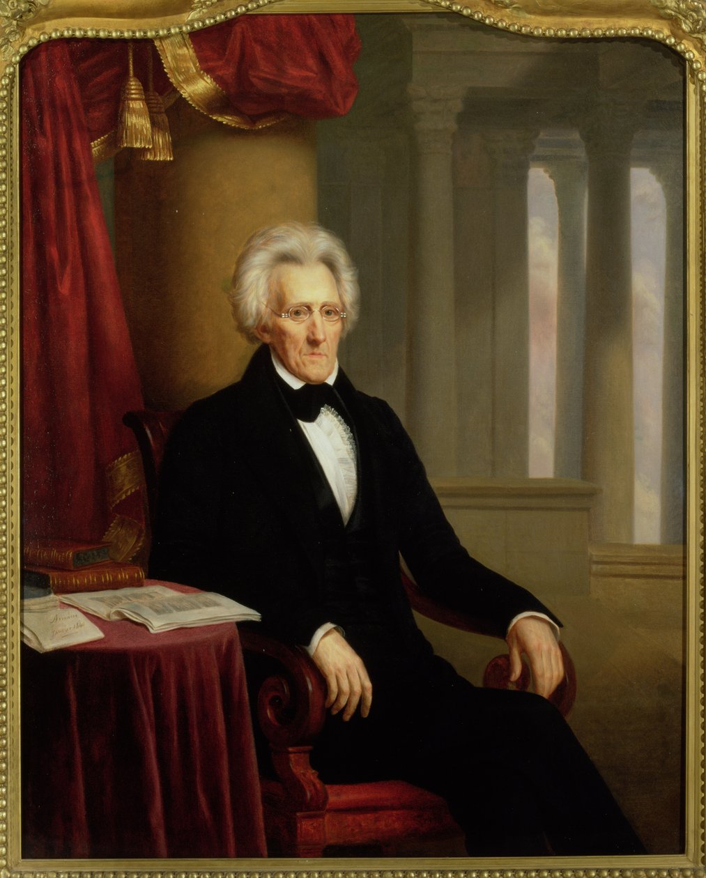 Andrew Jackson, c.1839-40 door Jacques Amans