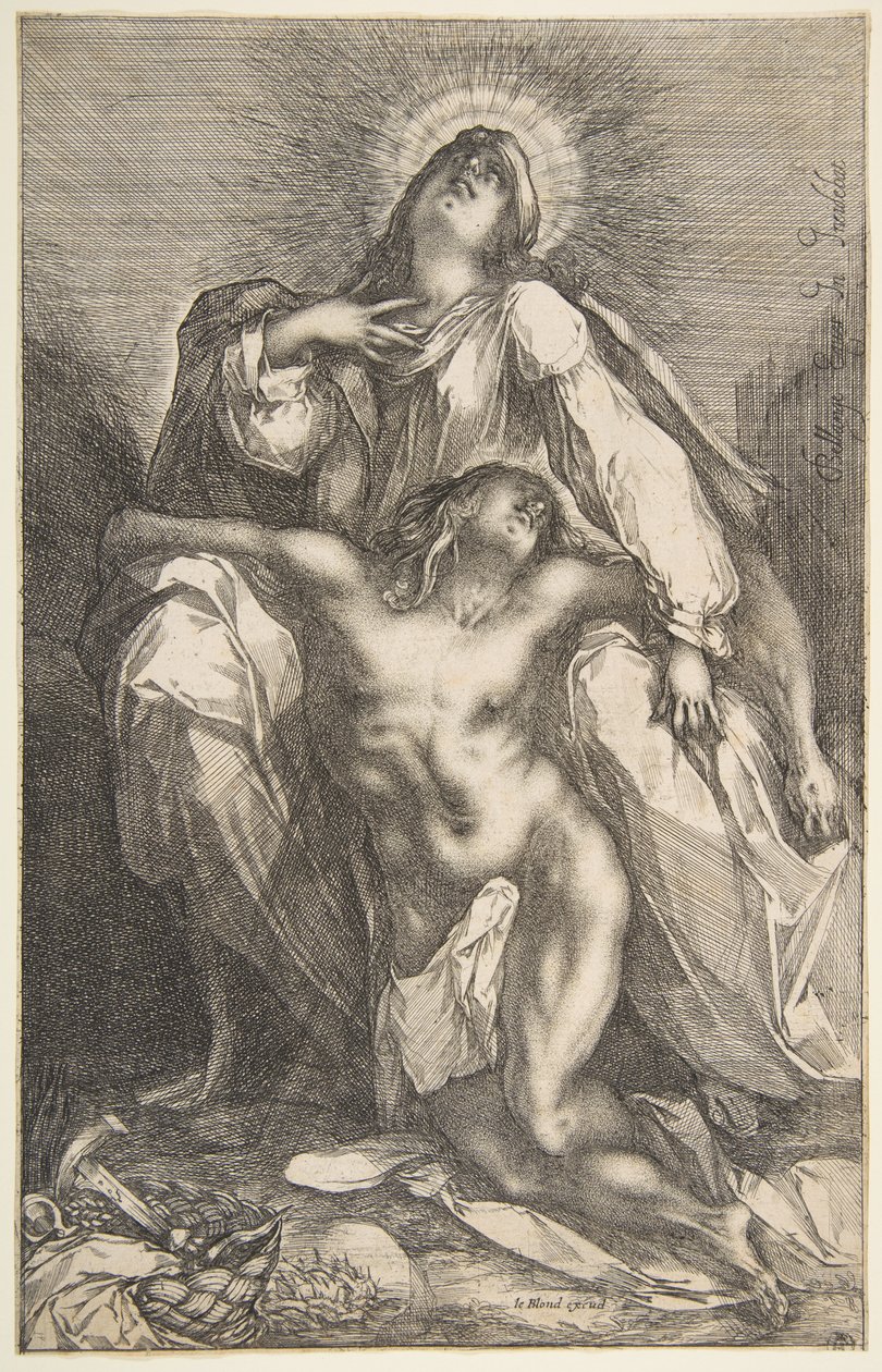 Pietà door Jacques Bellange