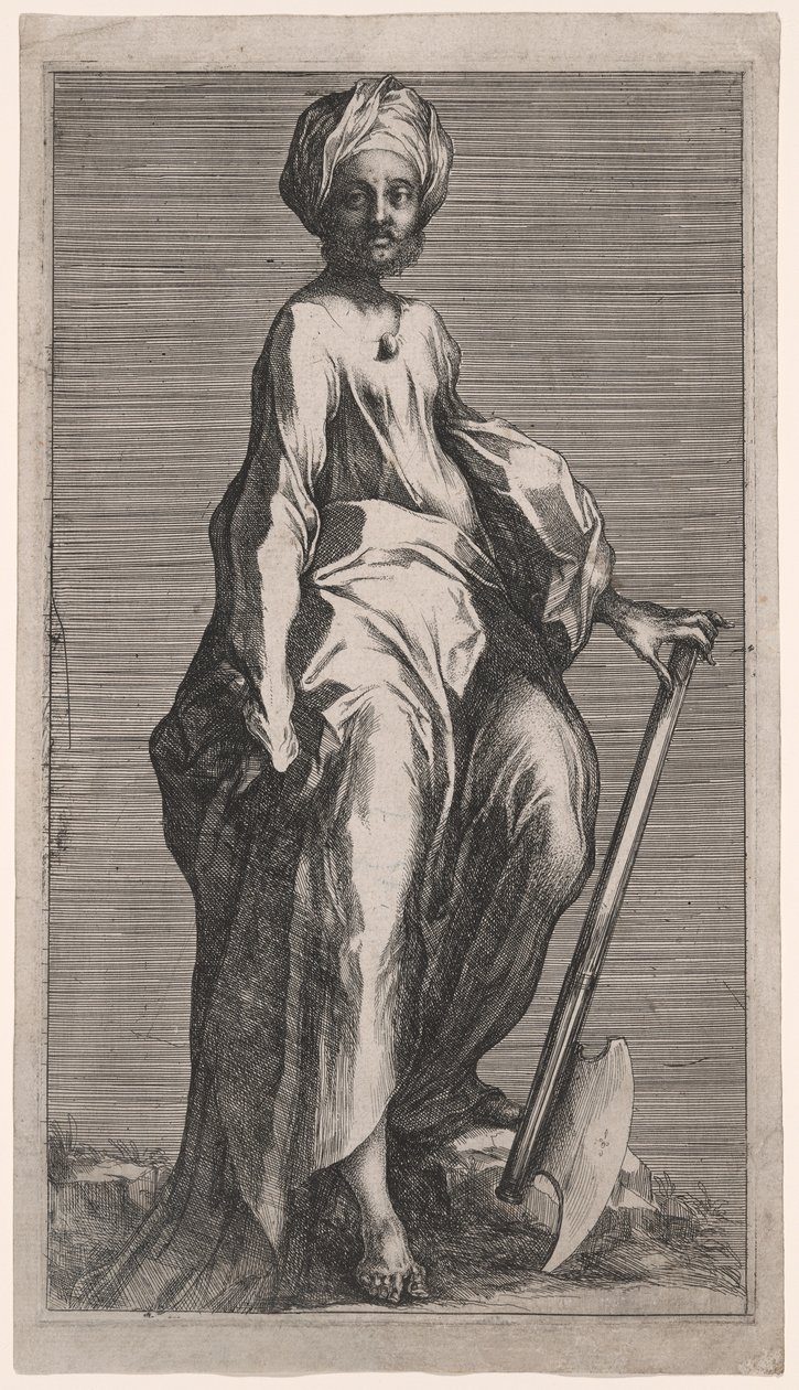 Sint Jude (of Sint Matthias) door Jacques Bellange