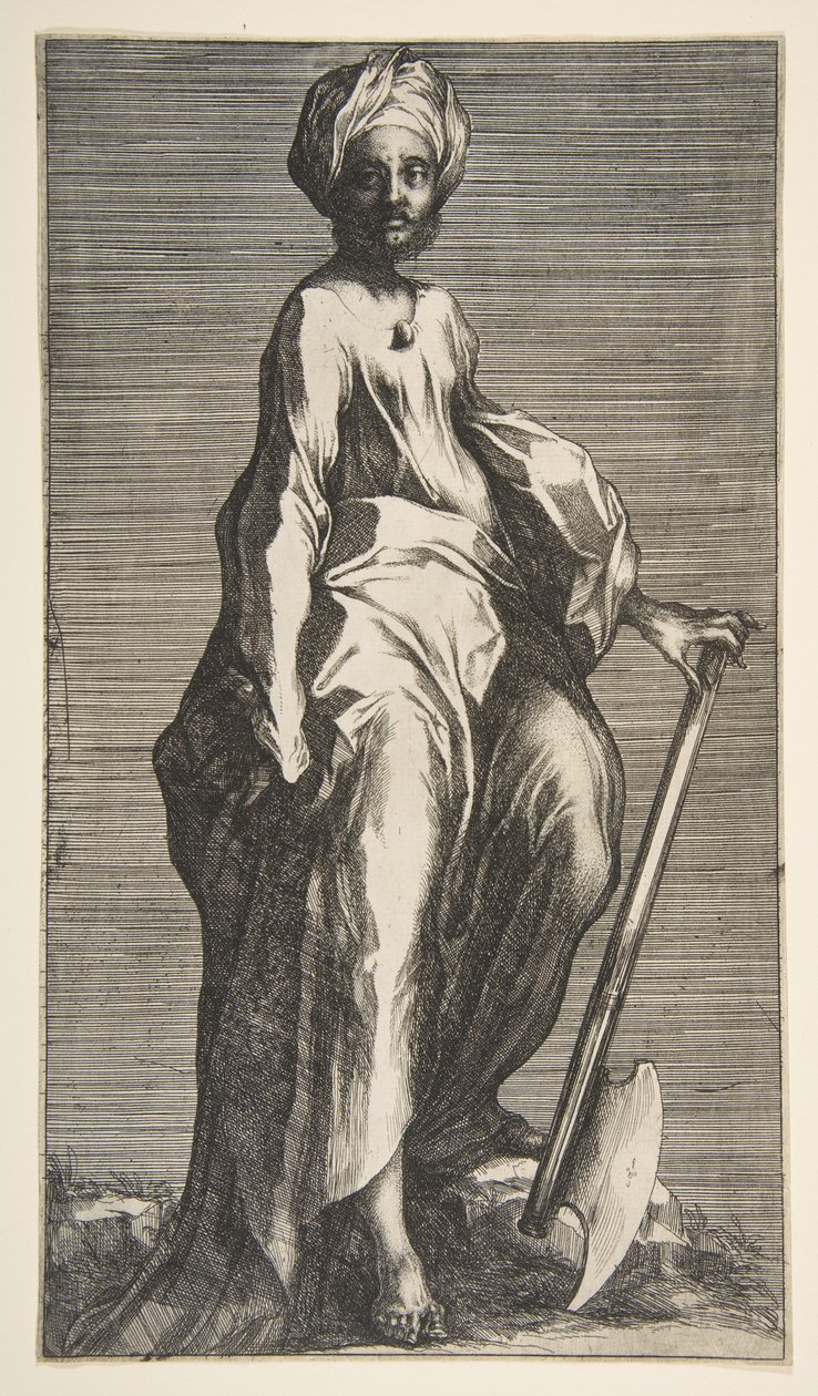 Sint Judas of Sint Matthias, 1595-1616 door Jacques Bellange