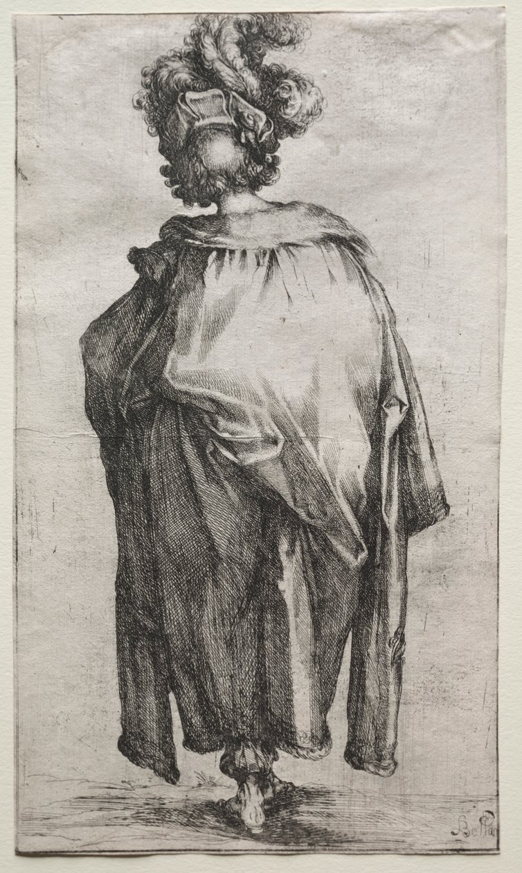 De drie wijzen: Melchior, c. 1615 door Jacques Bellange