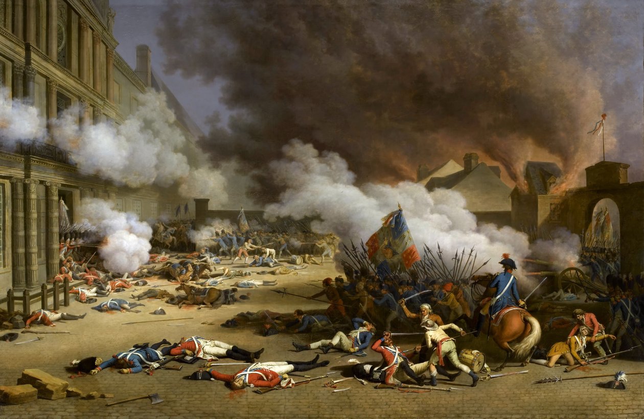 De opstand van 10 augustus 1792 door Jacques Bertaux