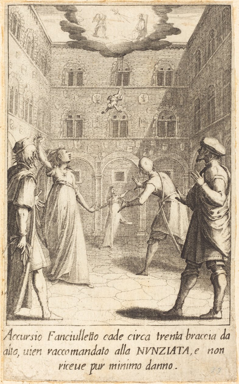 Accursio door Jacques Callot