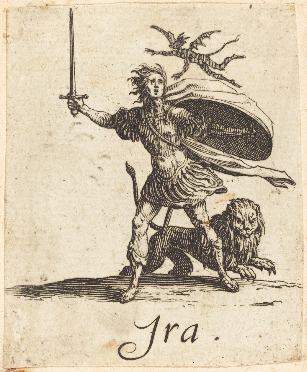Woede door Jacques Callot
