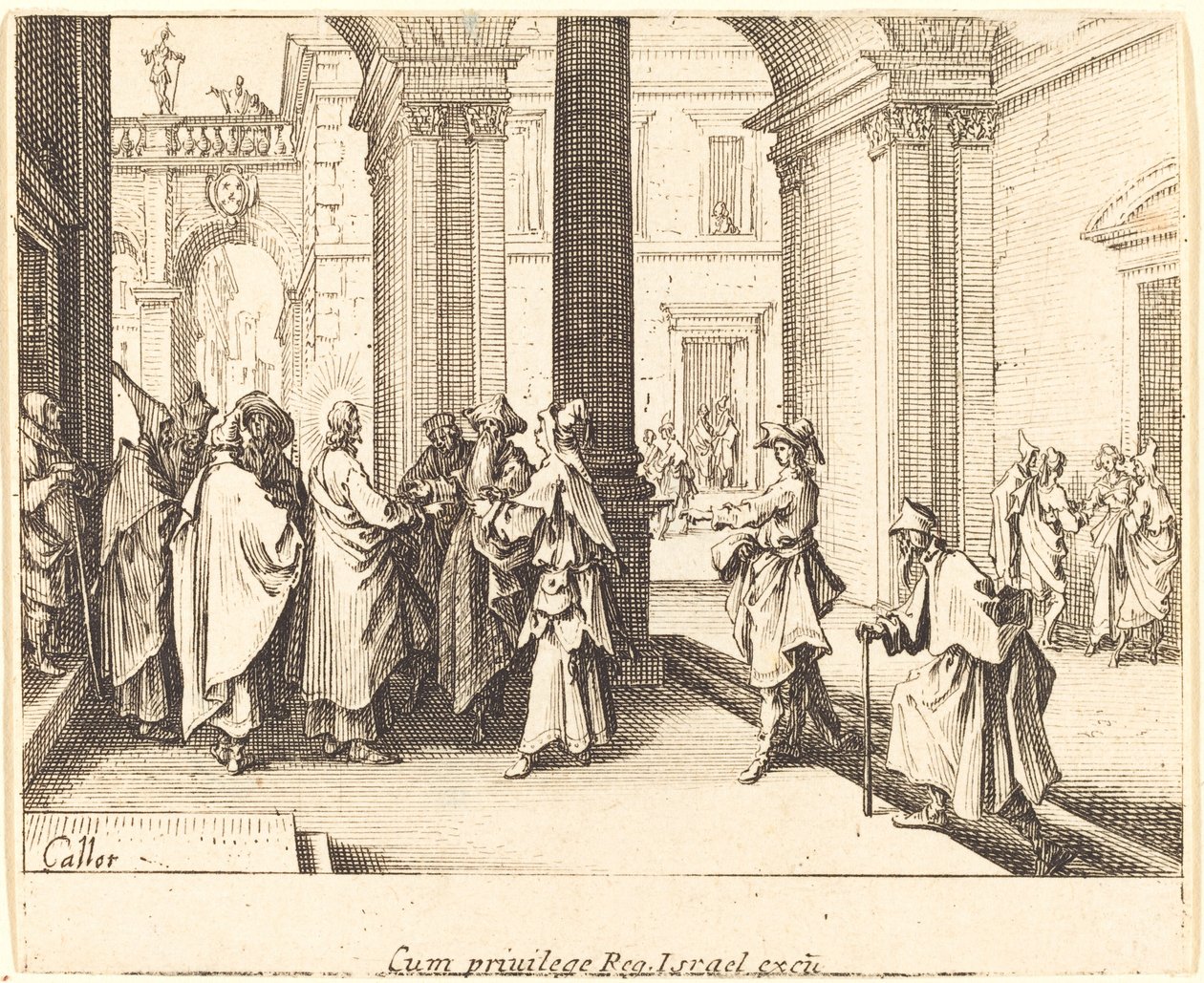 Caesars Munt door Jacques Callot