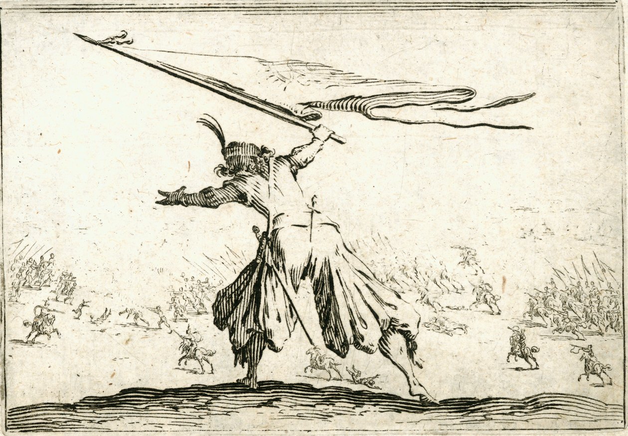 Caprices van verschillende figuren door Jacques Callot