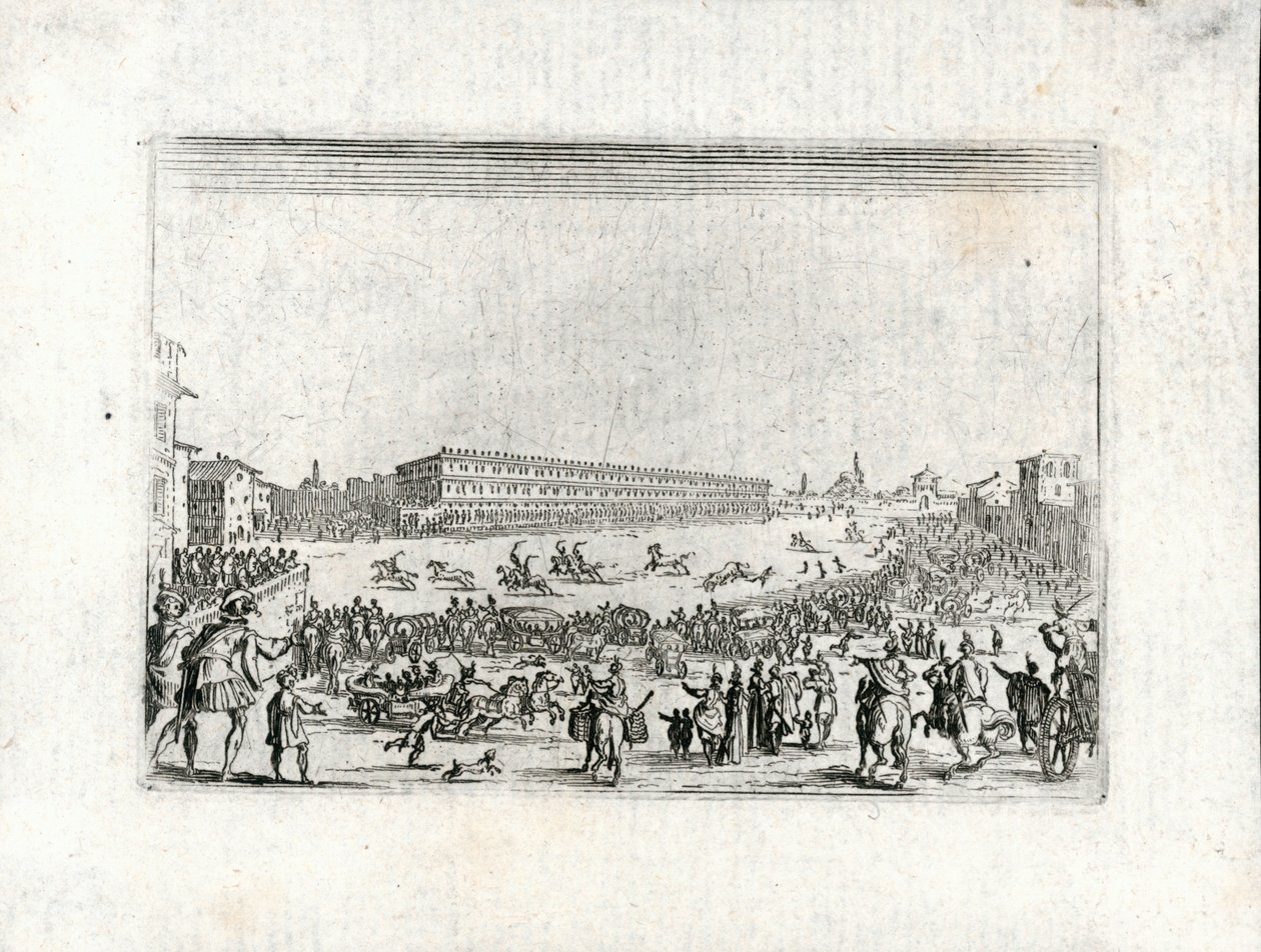 Caprices van verschillende figuren door Jacques Callot