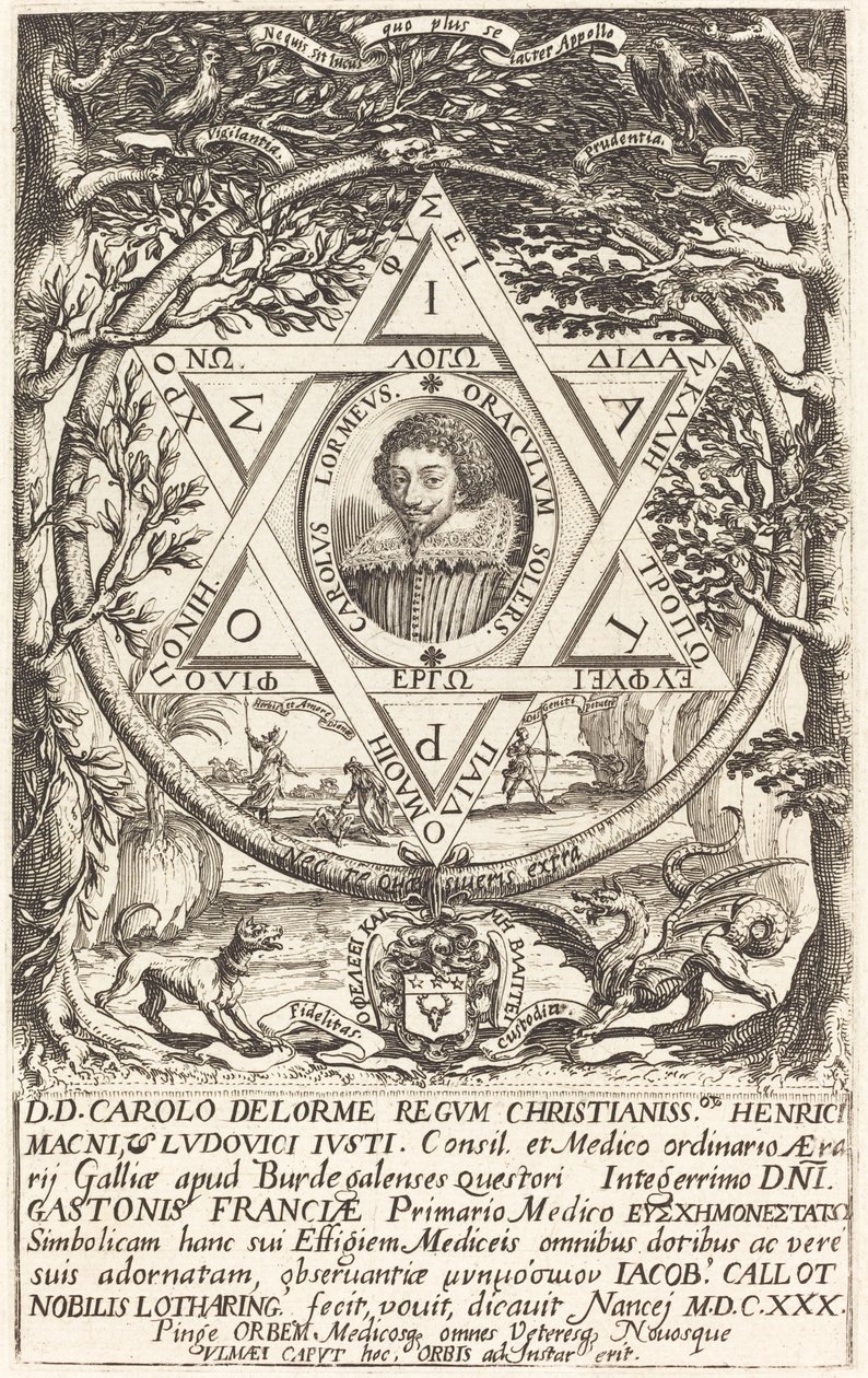 Charles De Lorme door Jacques Callot
