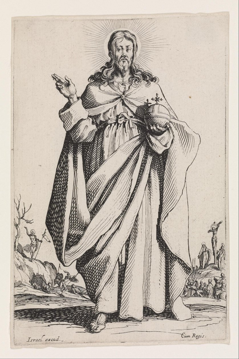 Christus door Jacques Callot