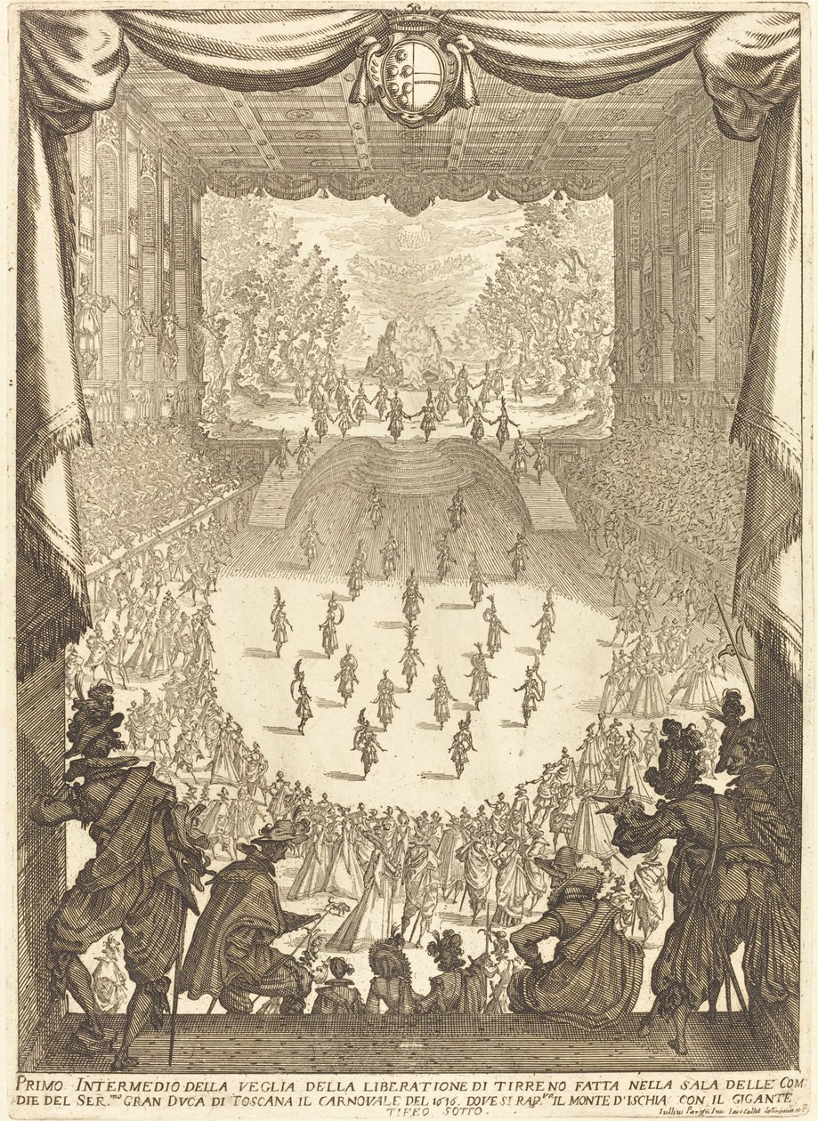 Eerste Intermezzo door Jacques Callot