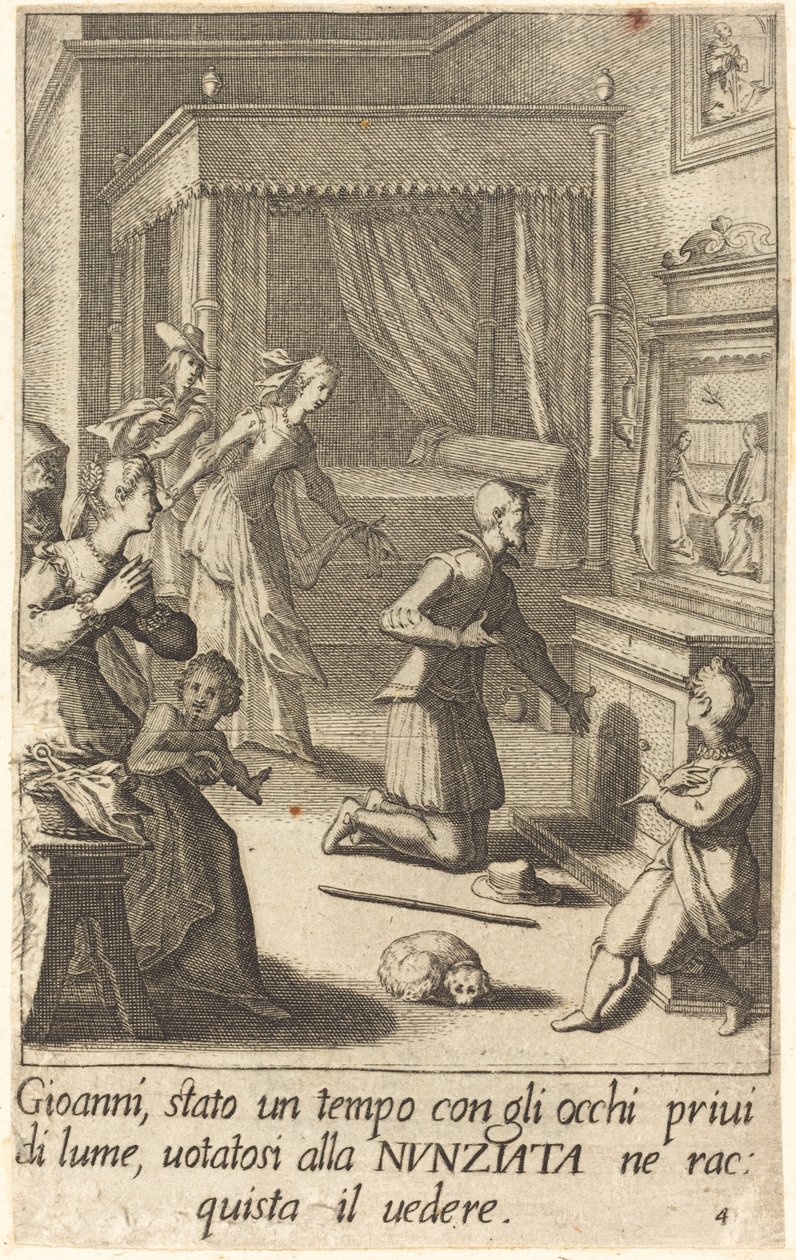 Gioanni, 1619 door Jacques Callot