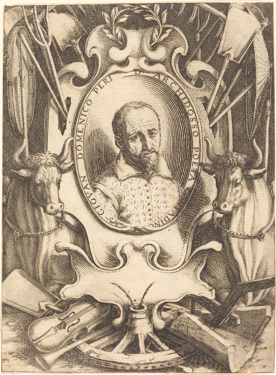 Giovanni Domenico Peri door Jacques Callot