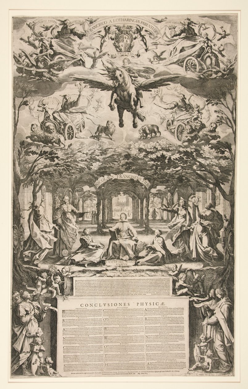 La Grande Thèse door Jacques Callot
