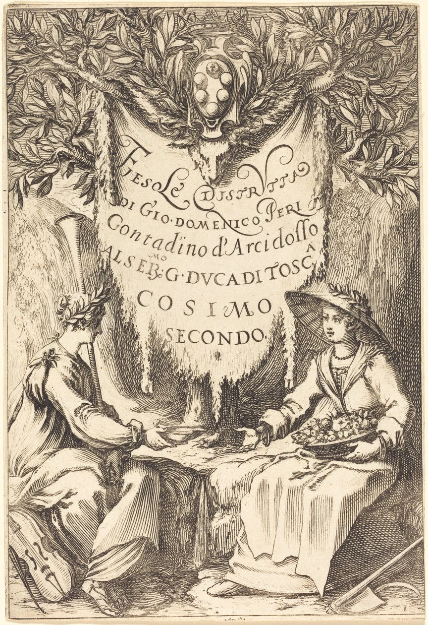 La belle jardinière door Jacques Callot
