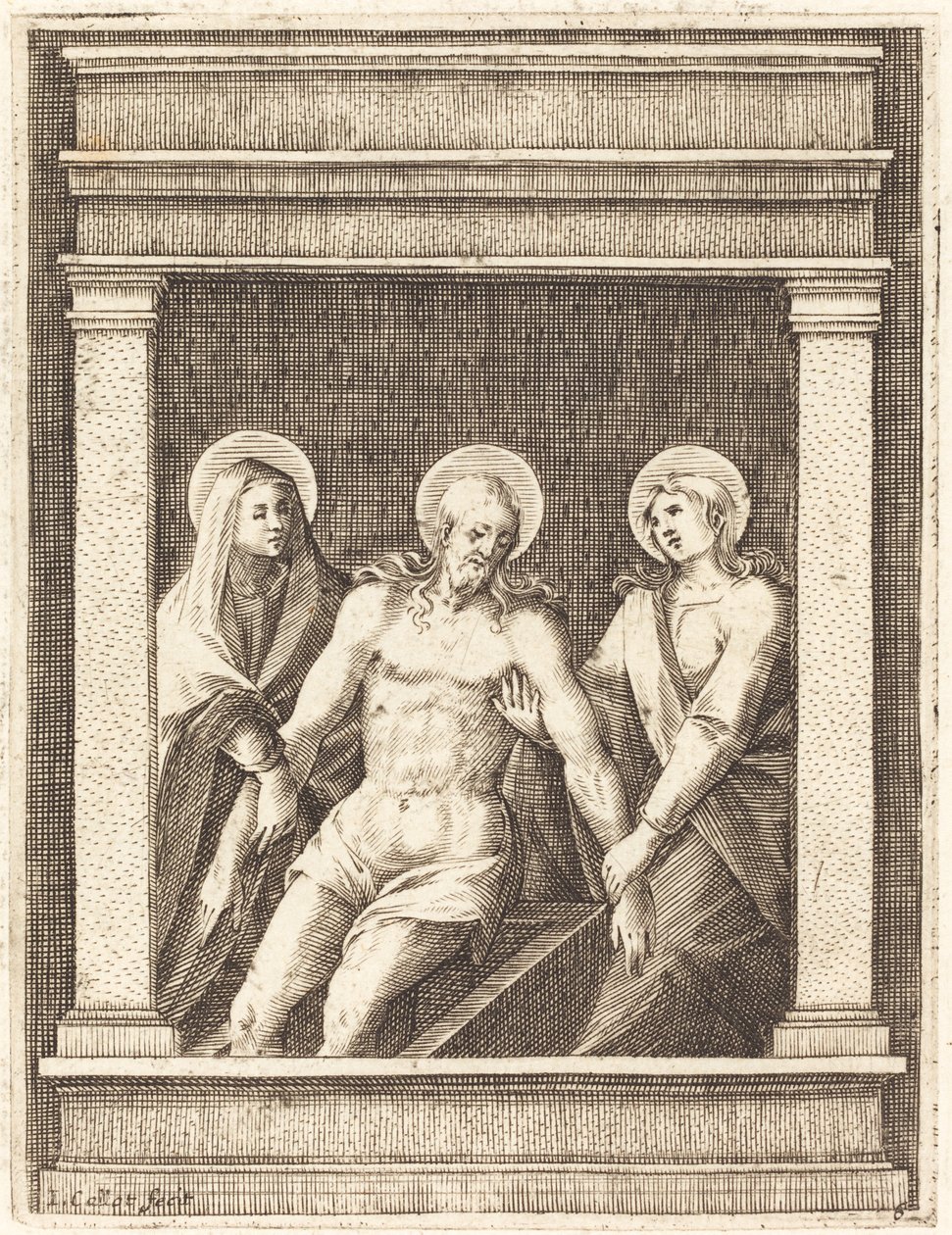 Rouw door Jacques Callot
