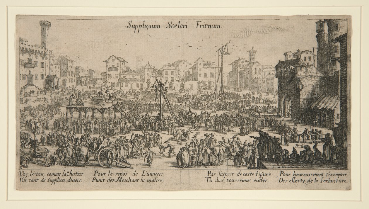 De Martelingen door Jacques Callot