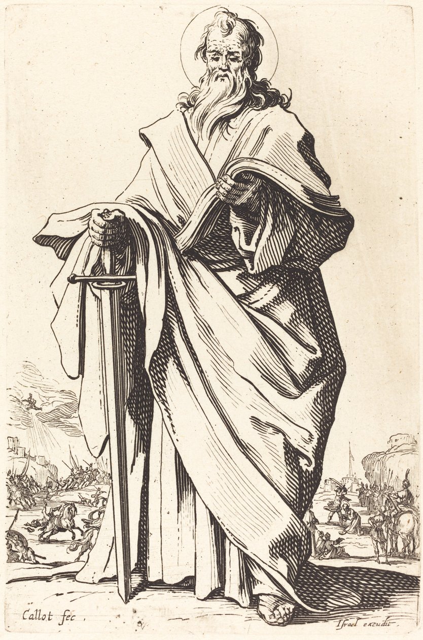 Sint Paulus door Jacques Callot