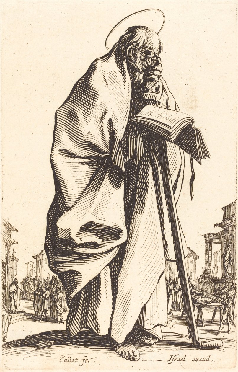 Sint Simon door Jacques Callot