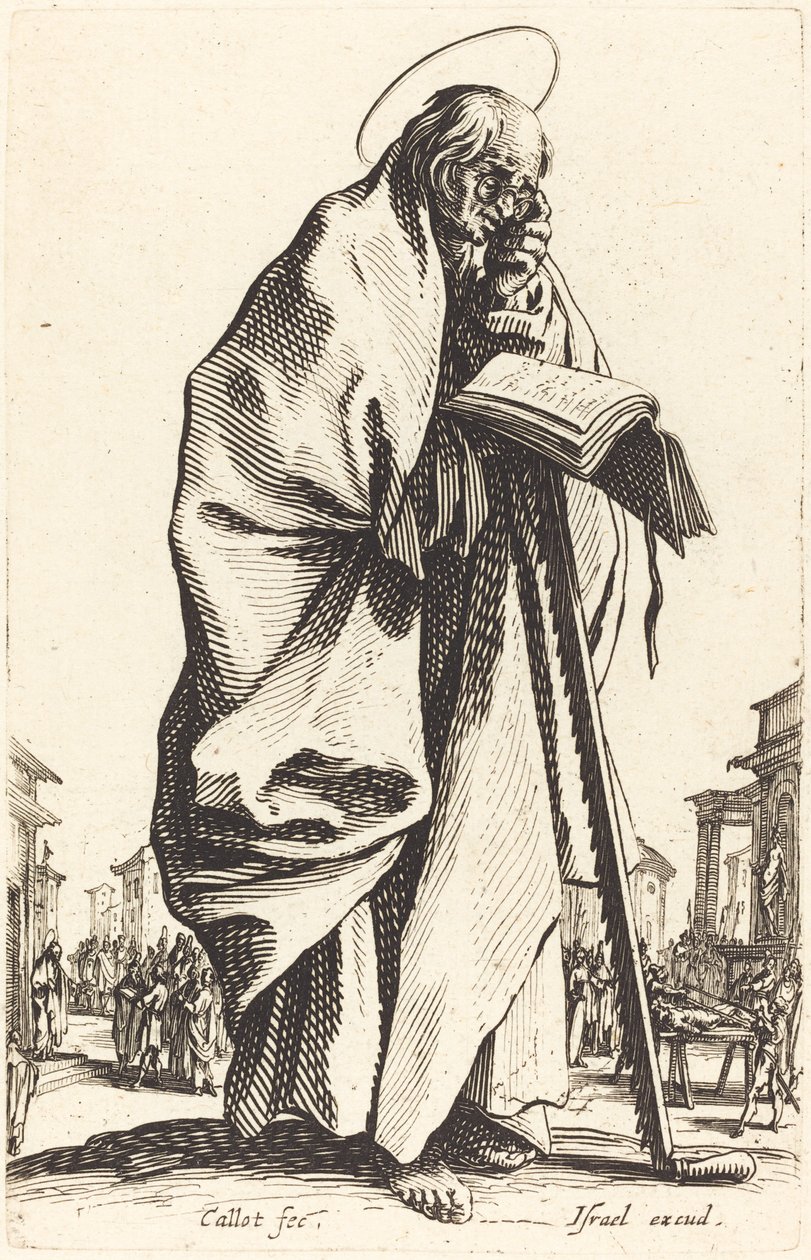 Sint Simon door Jacques Callot