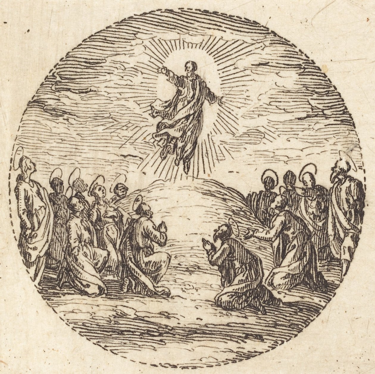 De Hemelvaart door Jacques Callot