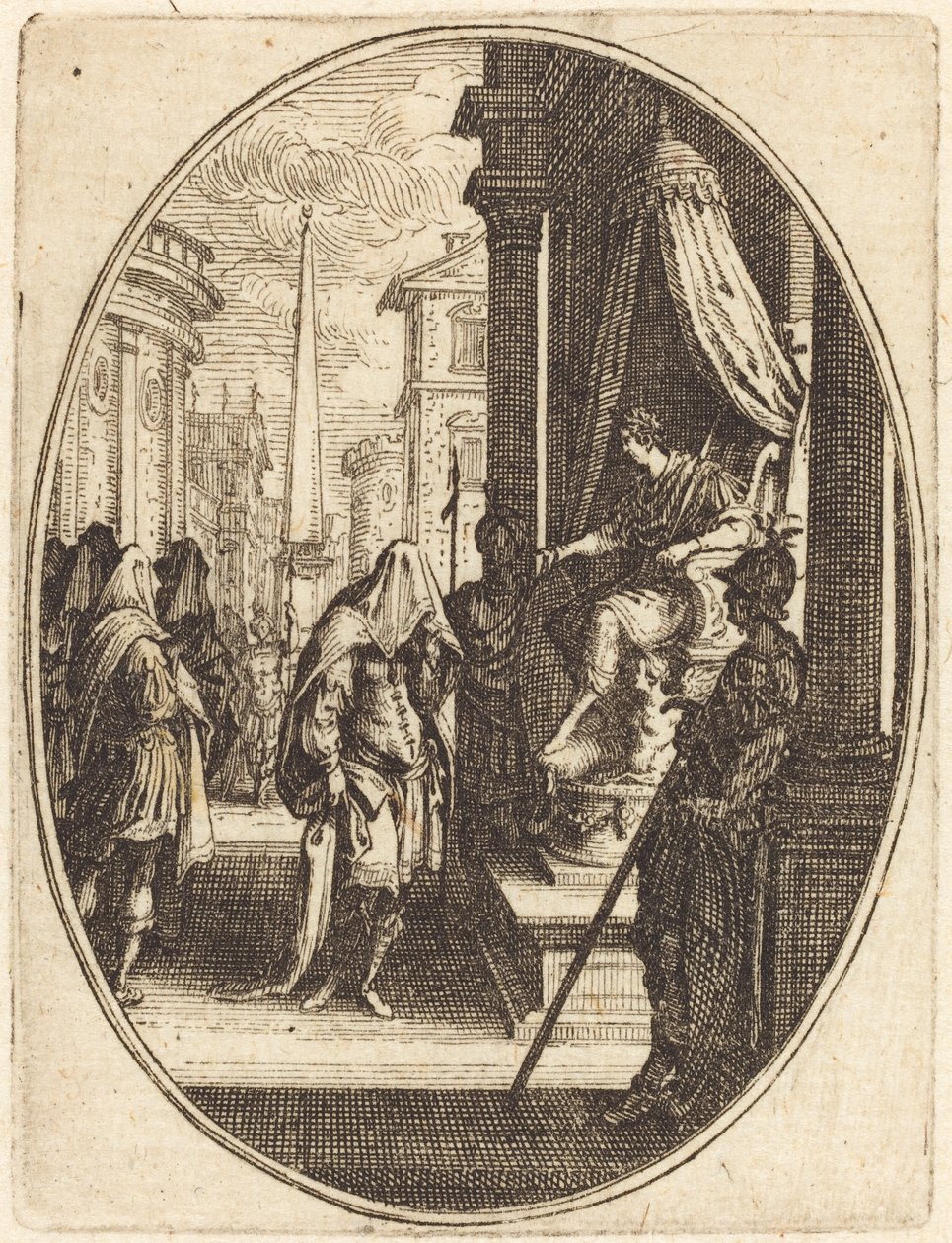 De Cultus van Mannen door Jacques Callot
