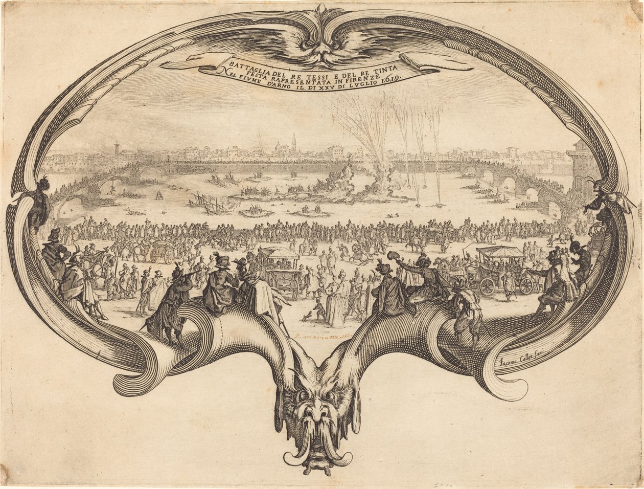 De Waaier door Jacques Callot