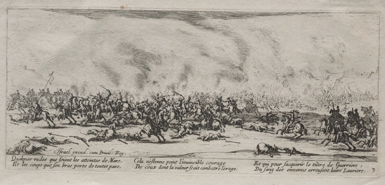 De Grote Ellende van de Oorlog: De Slag door Jacques Callot