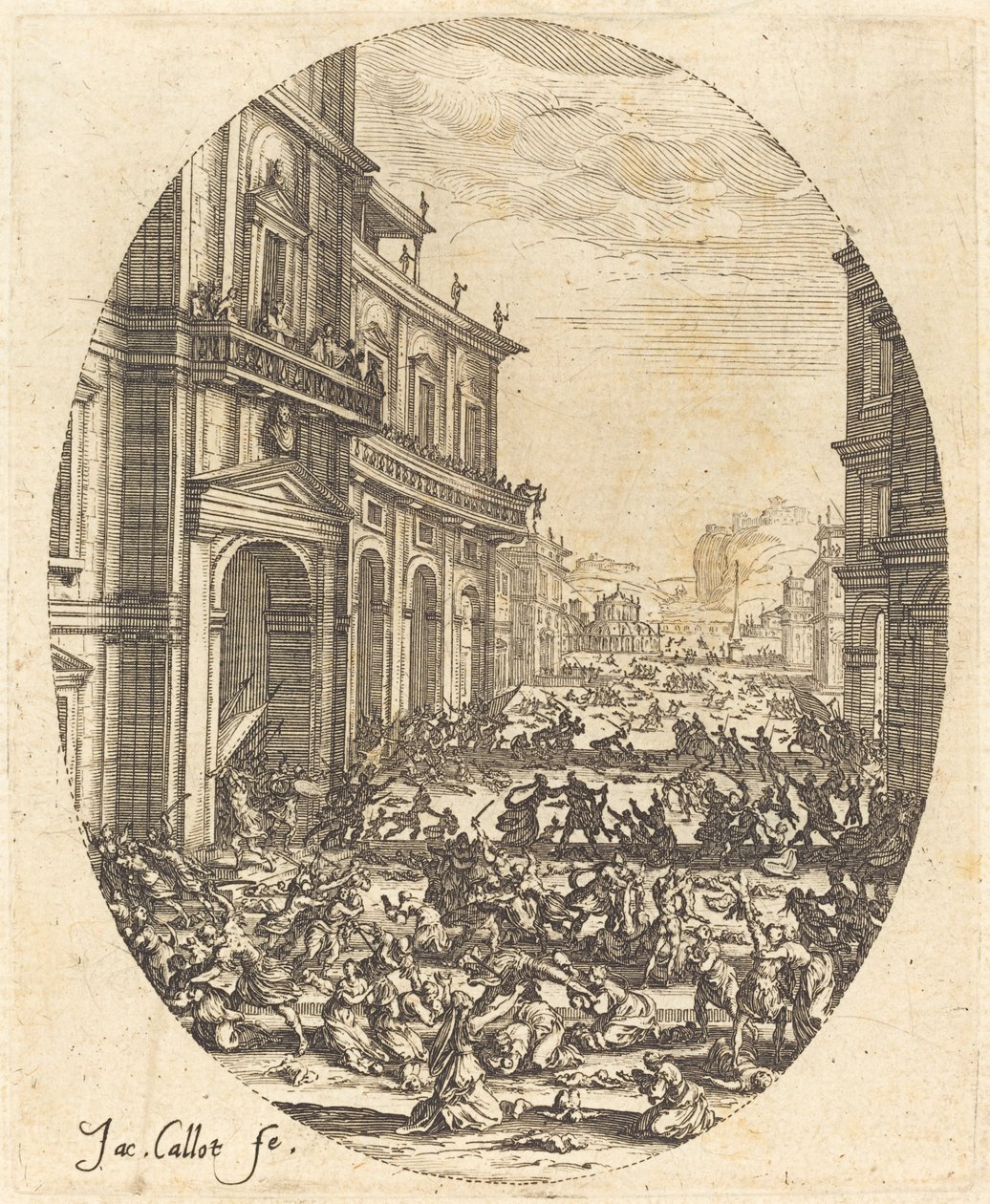 De Kindermoord door Jacques Callot