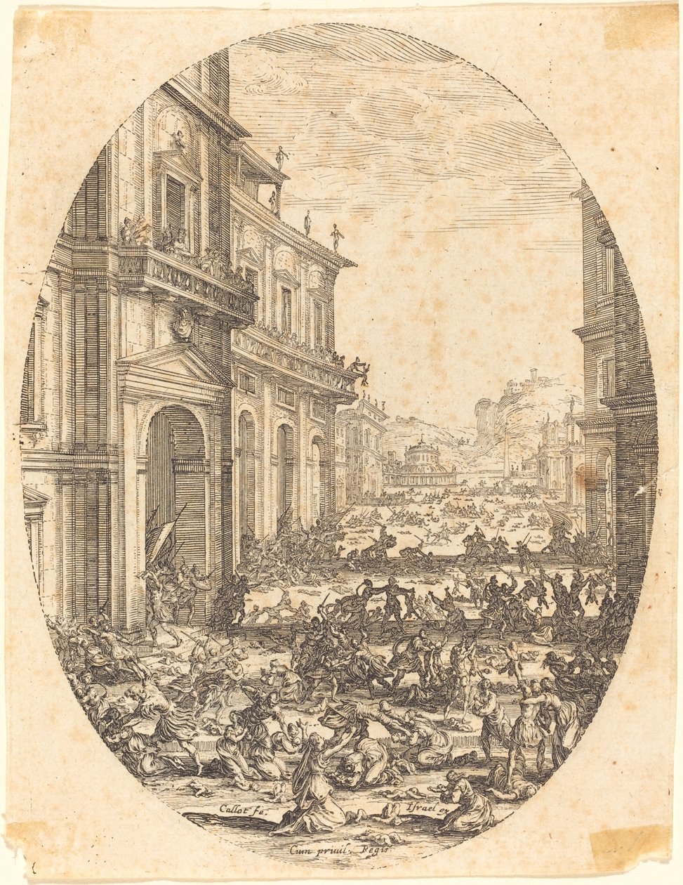 De kindermoord door Jacques Callot