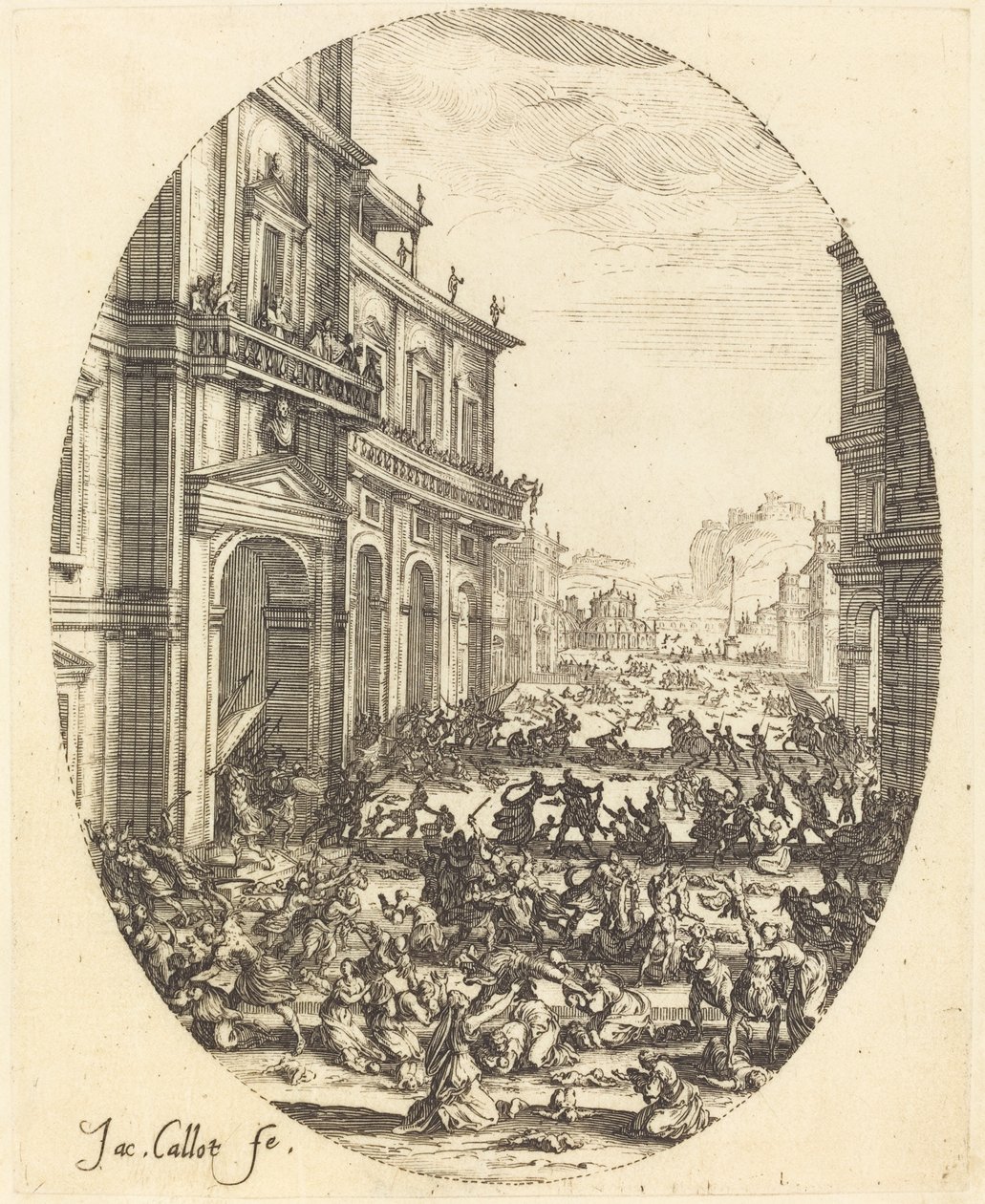 De Kindermoord, Tweede Plaat door Jacques Callot