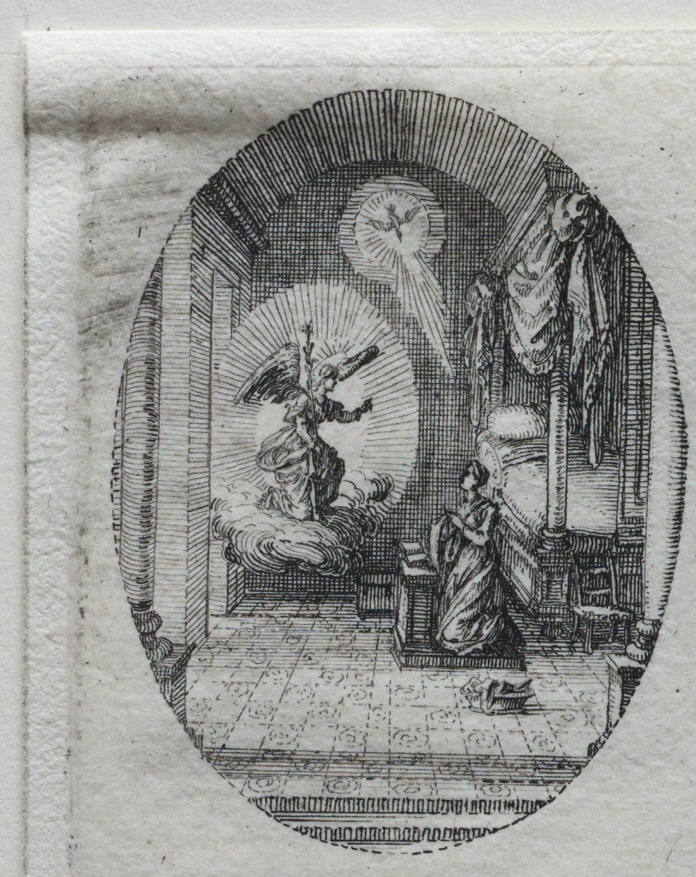 De Mysteries van de Passie: De Aankondiging door Jacques Callot
