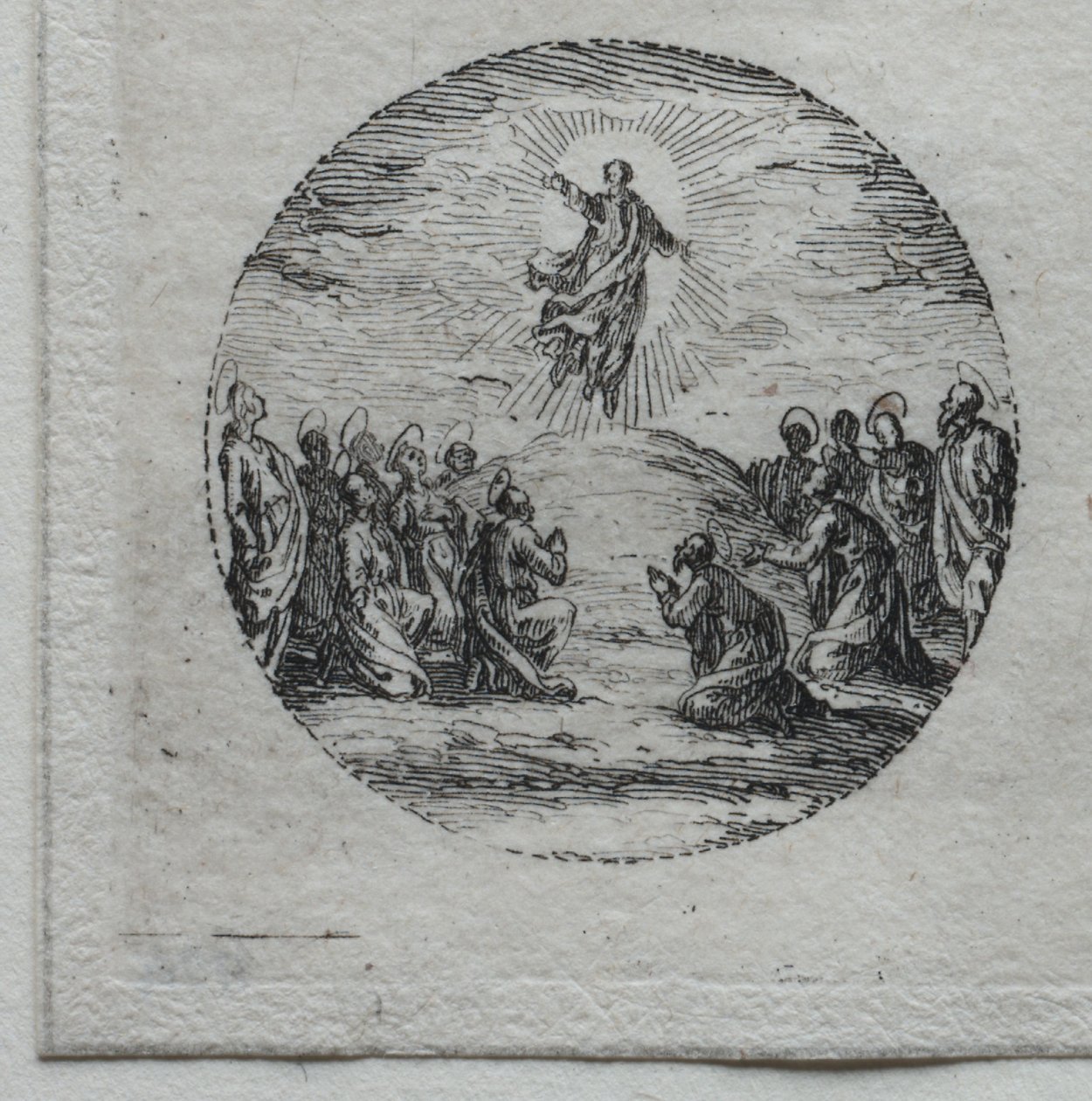 De Mysteries van de Passie: De Opstanding door Jacques Callot