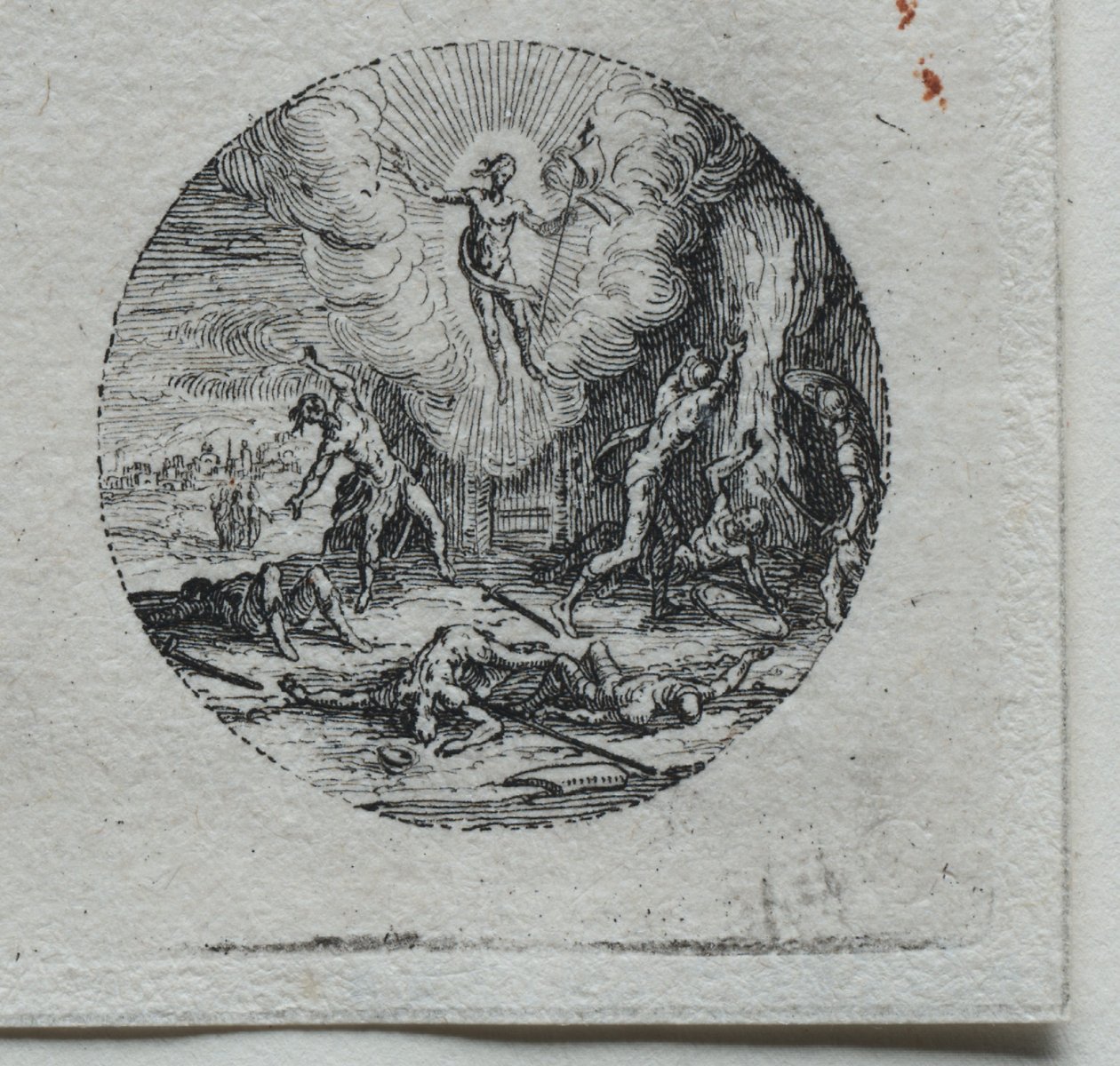 De Mysteries van de Passie: De Transfiguratie door Jacques Callot