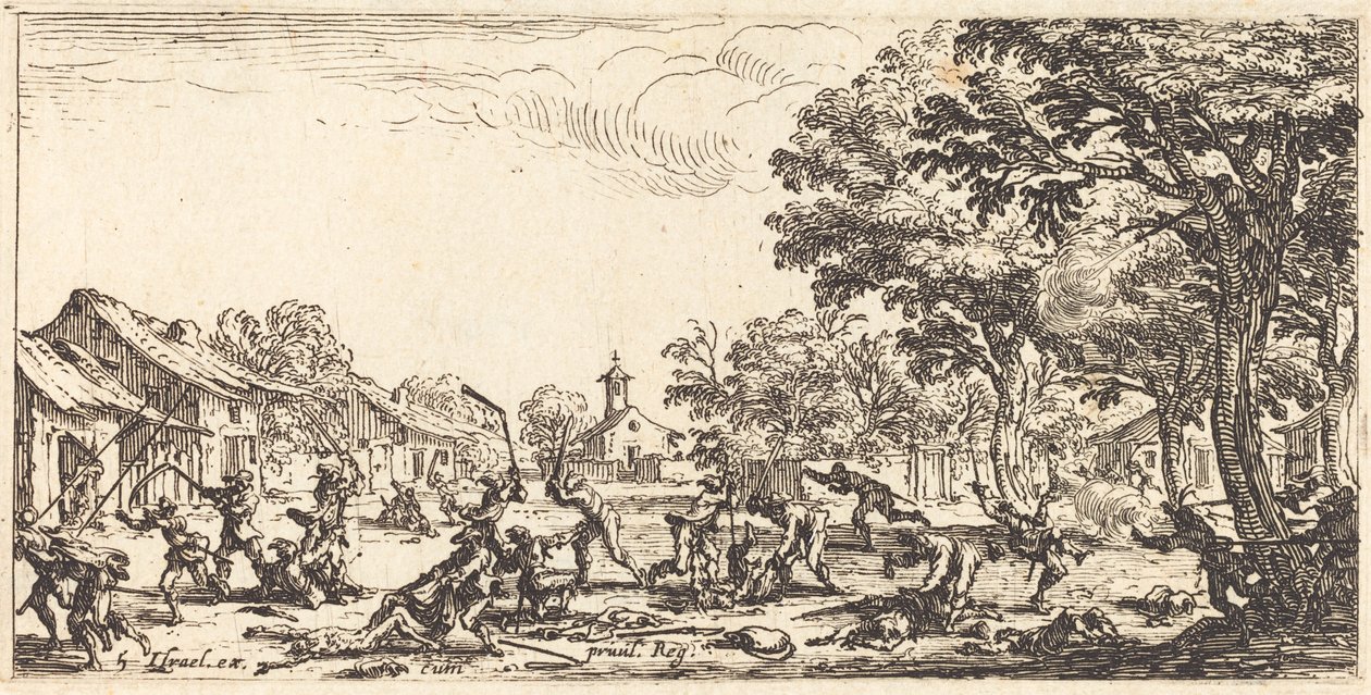 De Wraak van de Boeren door Jacques Callot