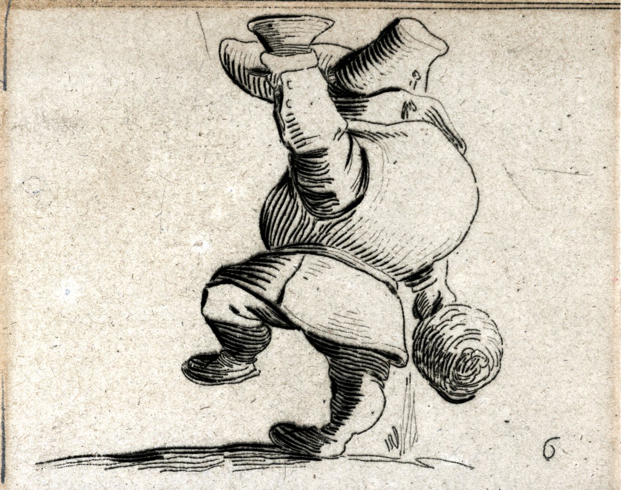 Varie Figure Gobbi ... (gravure) door Jacques Callot