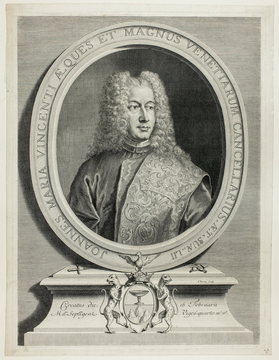Joannes Maria Vincenti door Jacques Chéreau