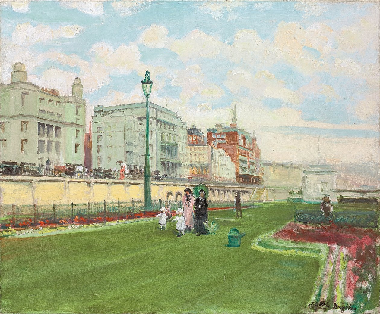 Brighton, 1929 door Jacques Emile Blanche