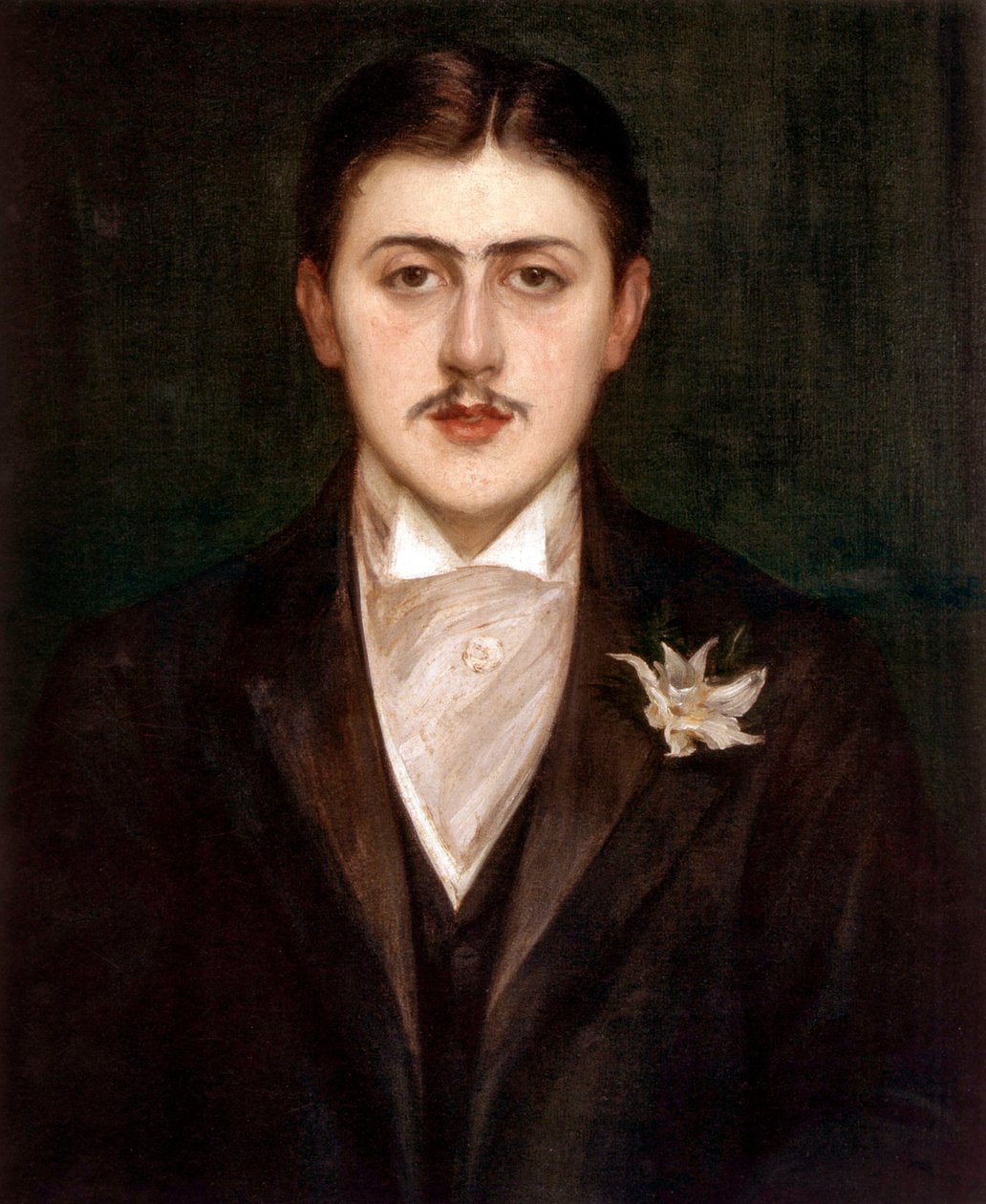 Marcel Proust, 1892 door Jacques Emile Blanche
