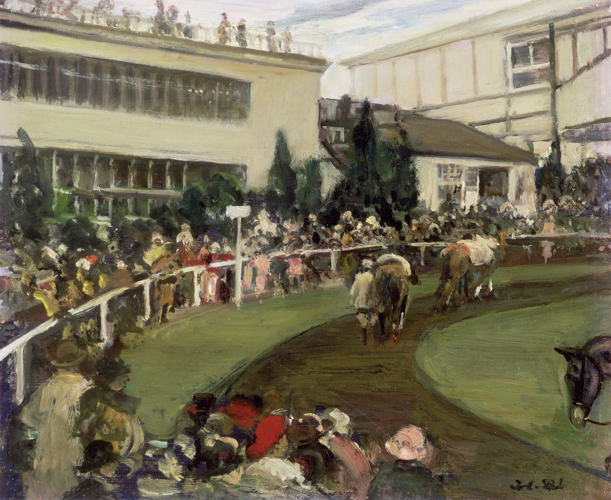 De Renbaan door Jacques Emile Blanche