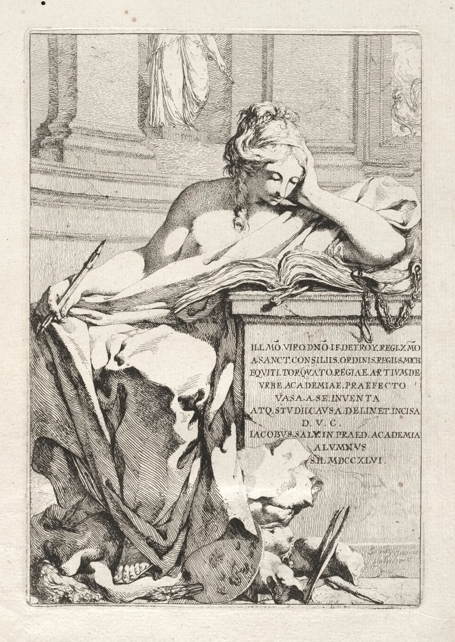Suite van Vazen door Jacques François Saly