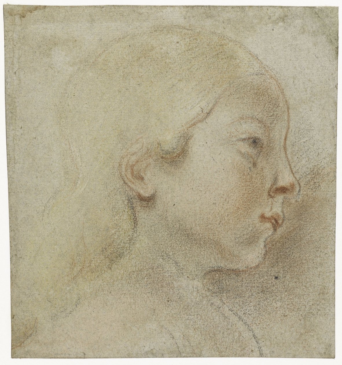 Kinderkopje, naar rechts door Jacques Jordaens