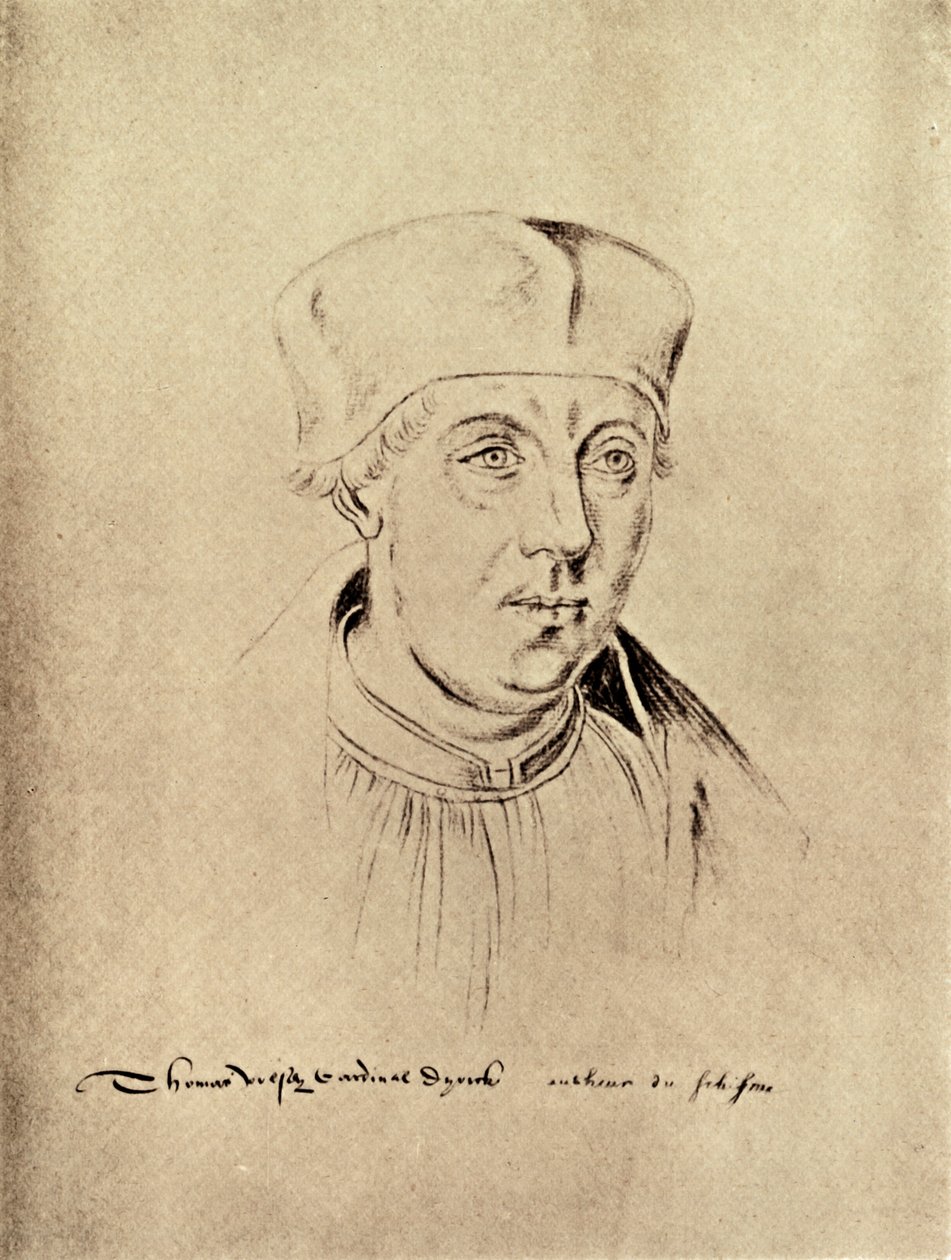 Kardinaal Wolsey door Jacques Leboucq