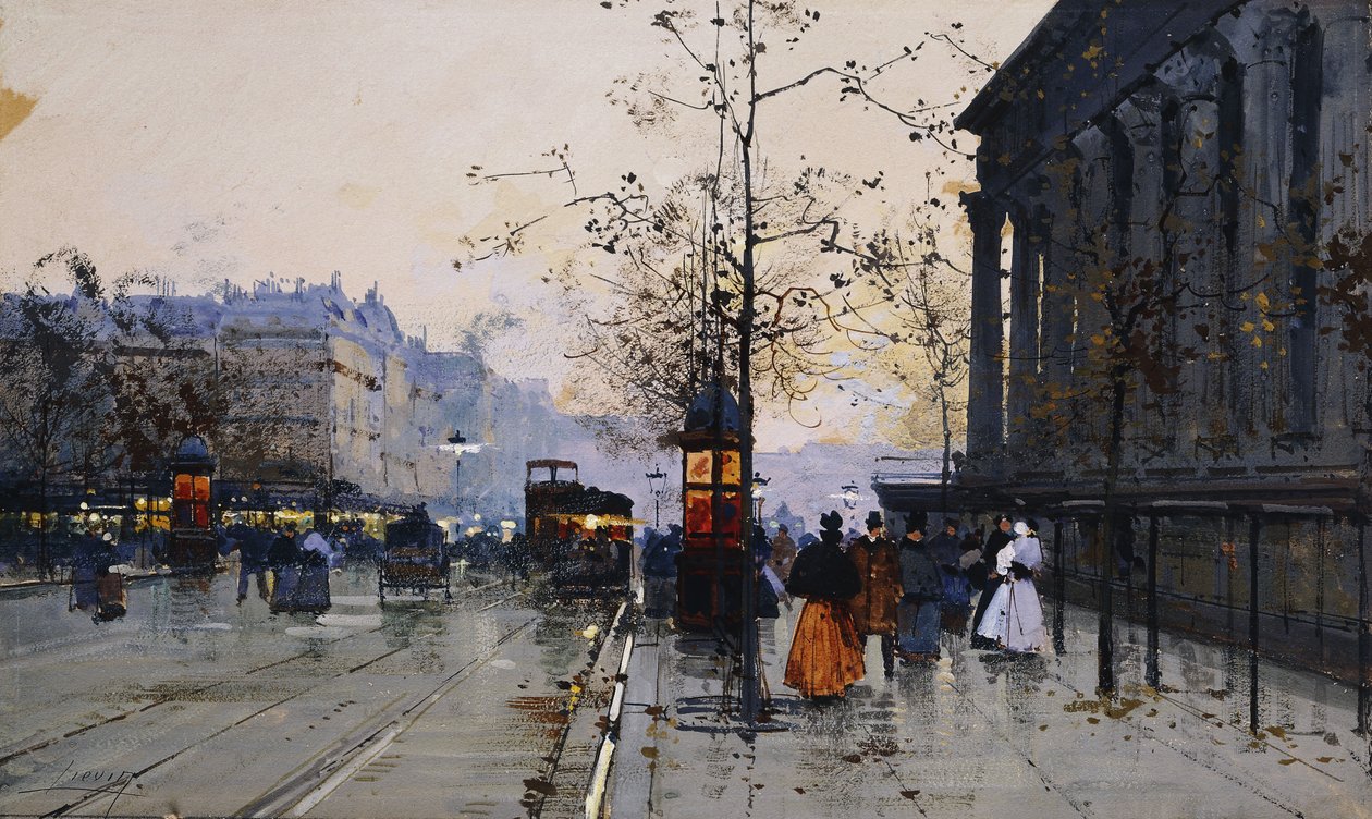 La Madeleine, Parijs door Jacques Lieven