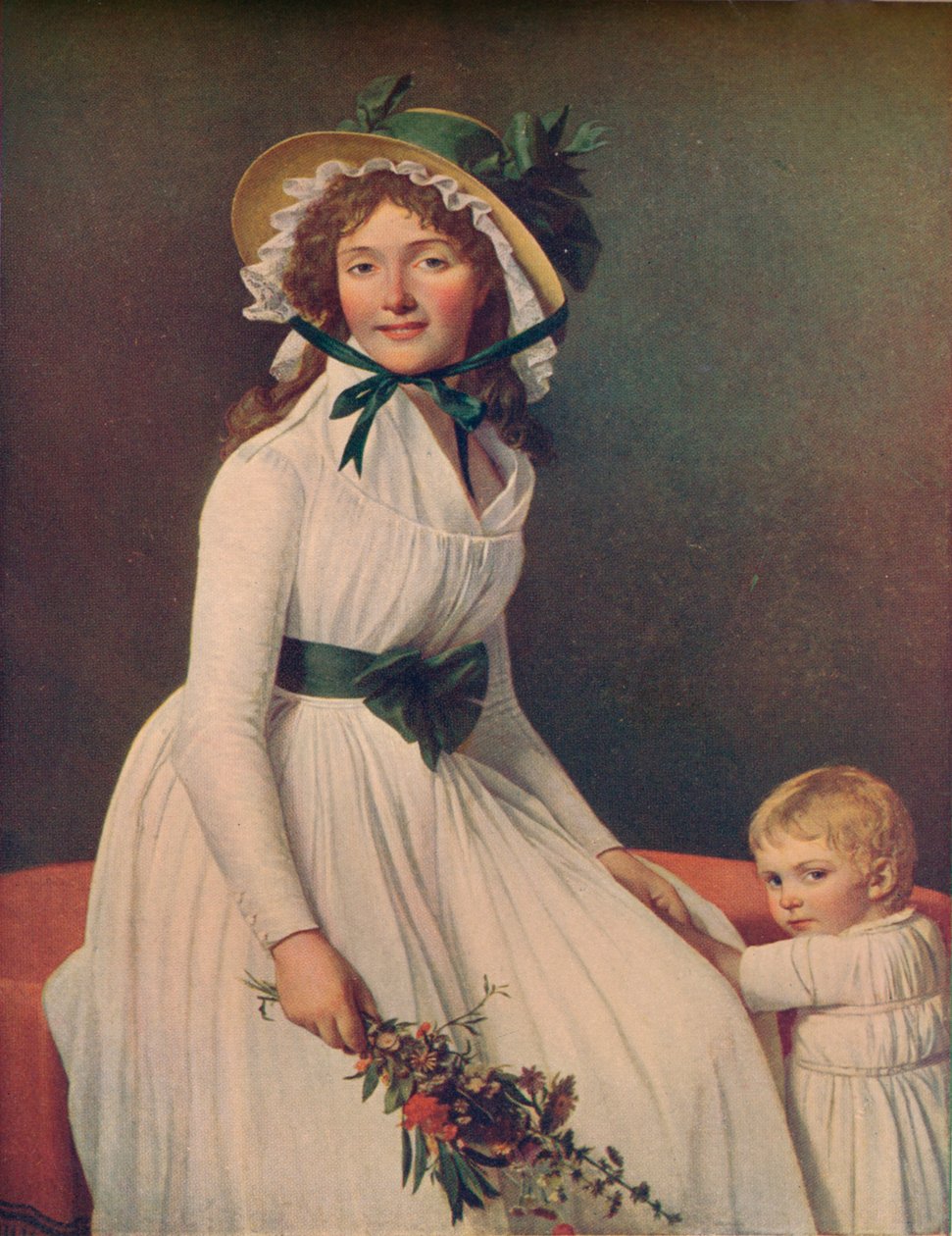 Emilie Pecoul, Madame Seriziat door Jacques Louis David