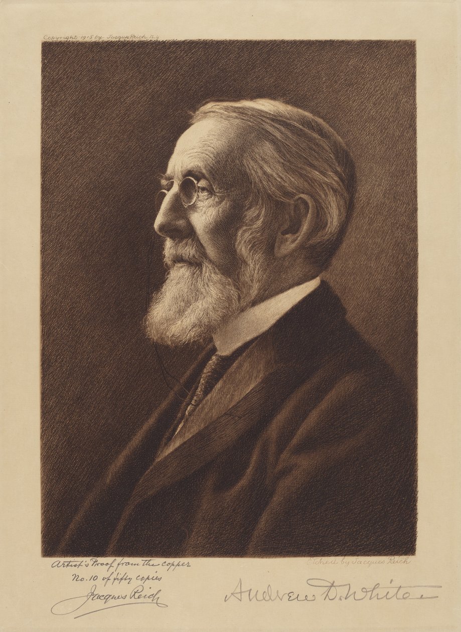 Andrew D. White door Jacques Reich