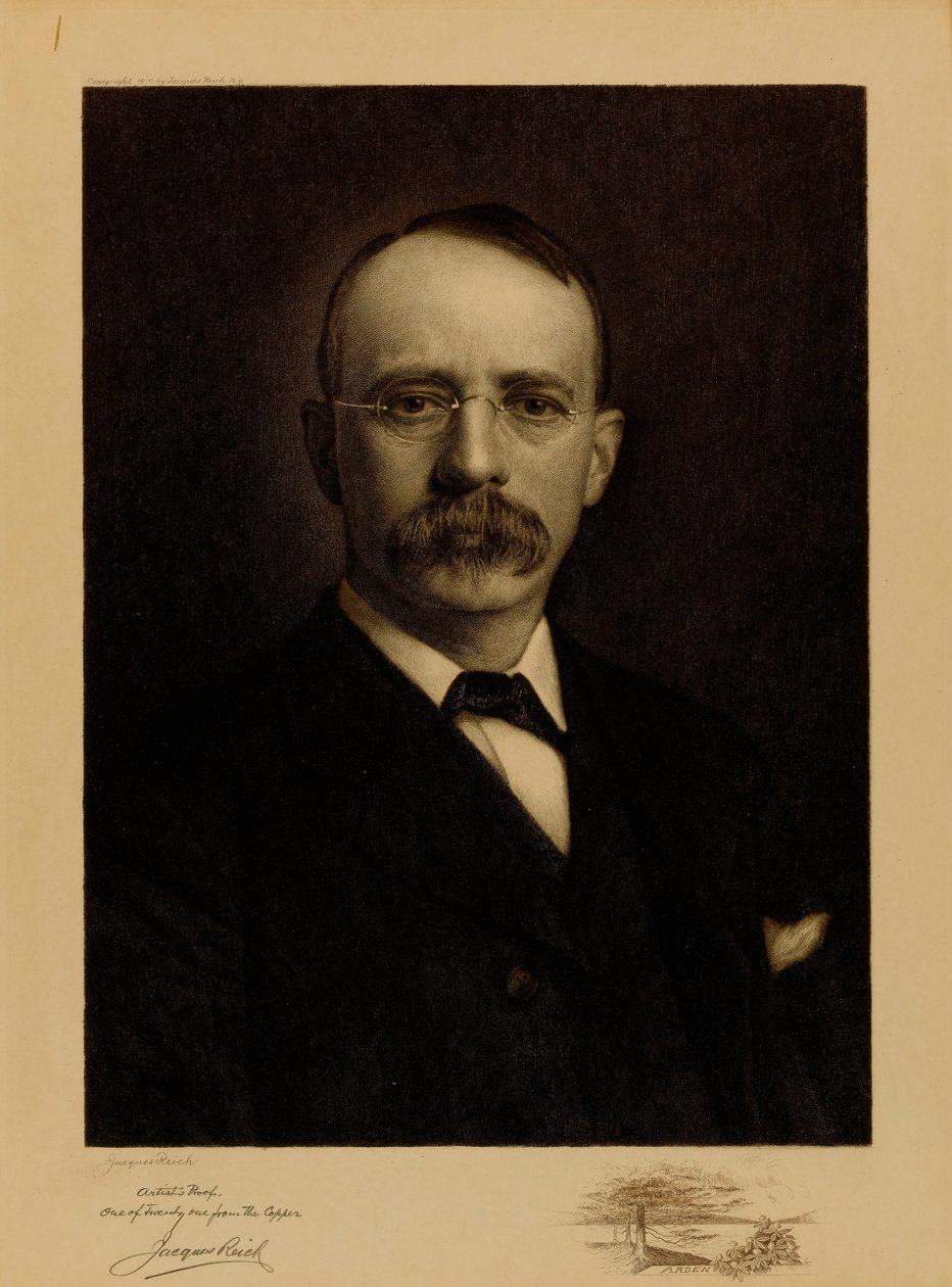 Edward Hanry Harriman door Jacques Reich