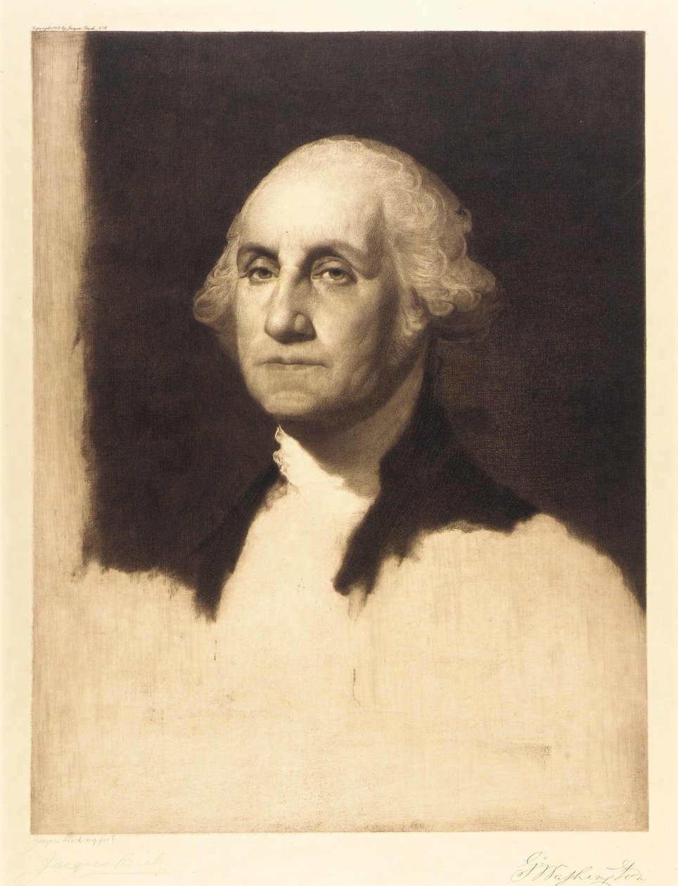 George Washington door Jacques Reich