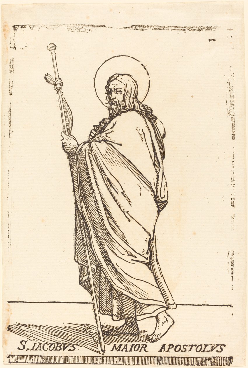 Sint Jacob de Oudere door Jacques Stella
